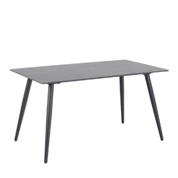 Waldorf Ceramic Dining Table Rectangular In Black