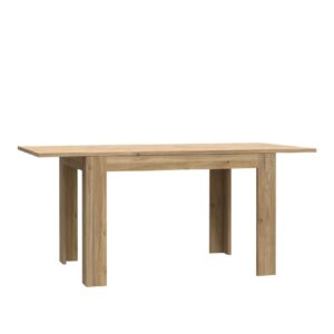 Greeley Wooden Extending Dining Table In Oak